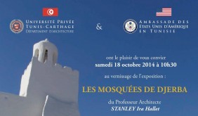 ConfÃ©rence et Vernissage de lâ€™exposition Â«Les MosquÃ©es de DjerbaÂ»