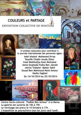 Exposition "Couleurs et Partage"