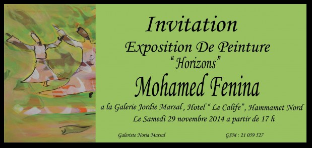 EXPOSITION DE PEINTUREâ€HORIZONSâ€