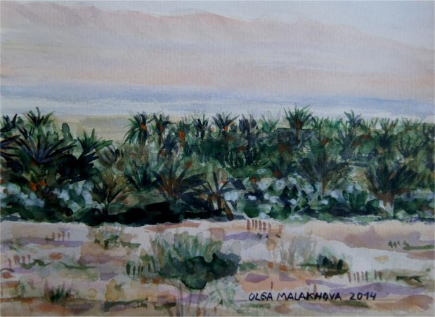 Exposition "Du pays au paysage" de Olga Malakhova