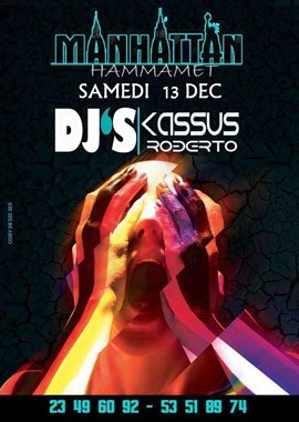 Night Party avec DJ's Kassus et Roberto