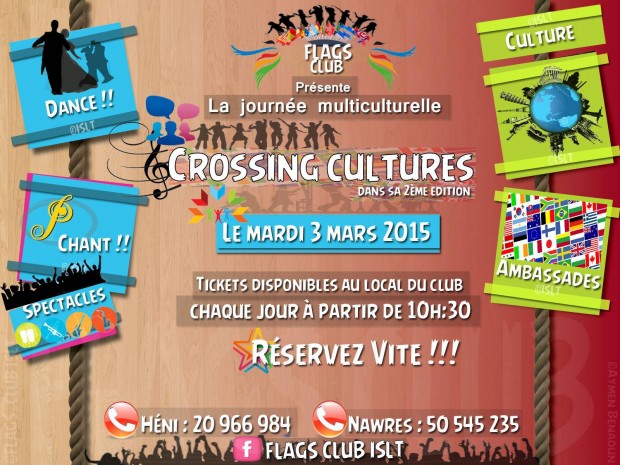 2Ã¨me Ã©dition de la journÃ©e multiculturelle: Crossing Cultures