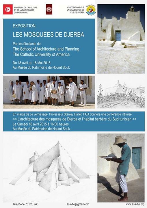 exposition Â« Les mosquÃ©es de Djerba Â»