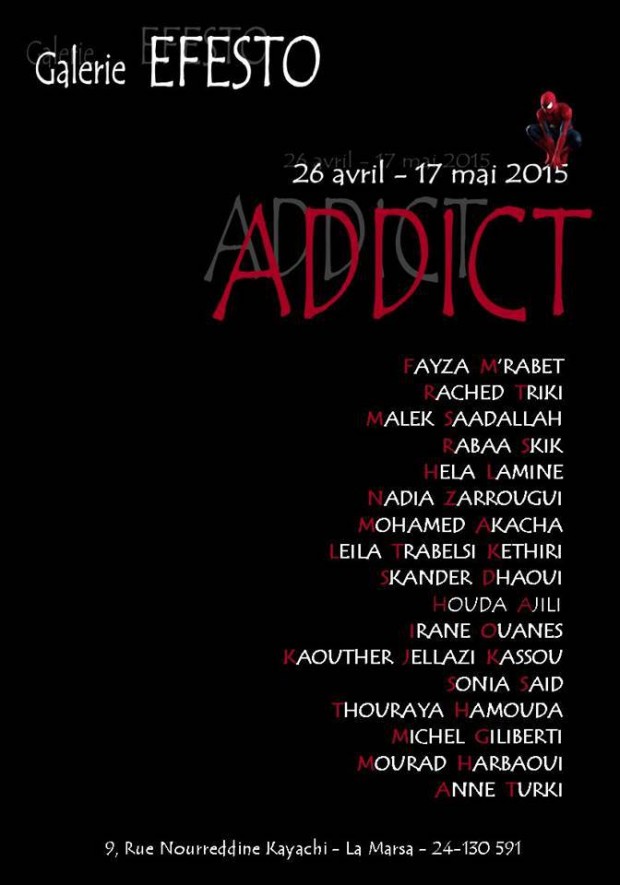 Exposition des petits formats "Addict"